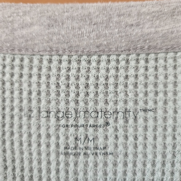 Liz Lange Maternity Women's Henley Top - Picture 2 of 6